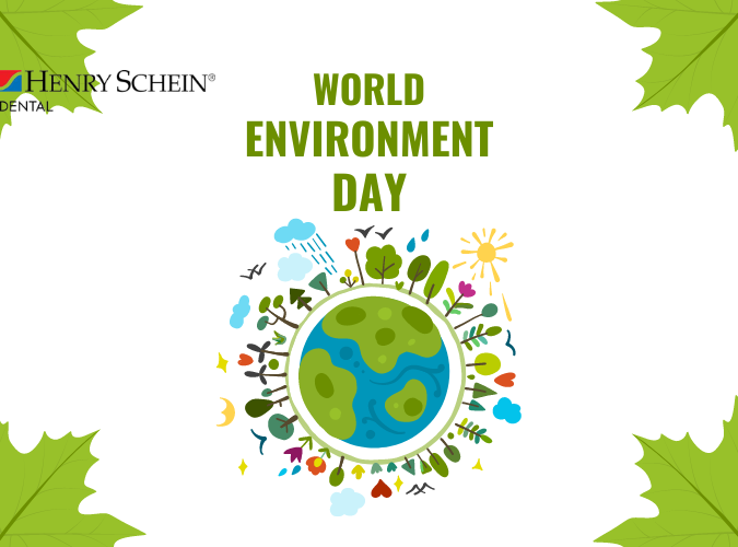 practice green, world environment day, henry schein, sustainable dentistry